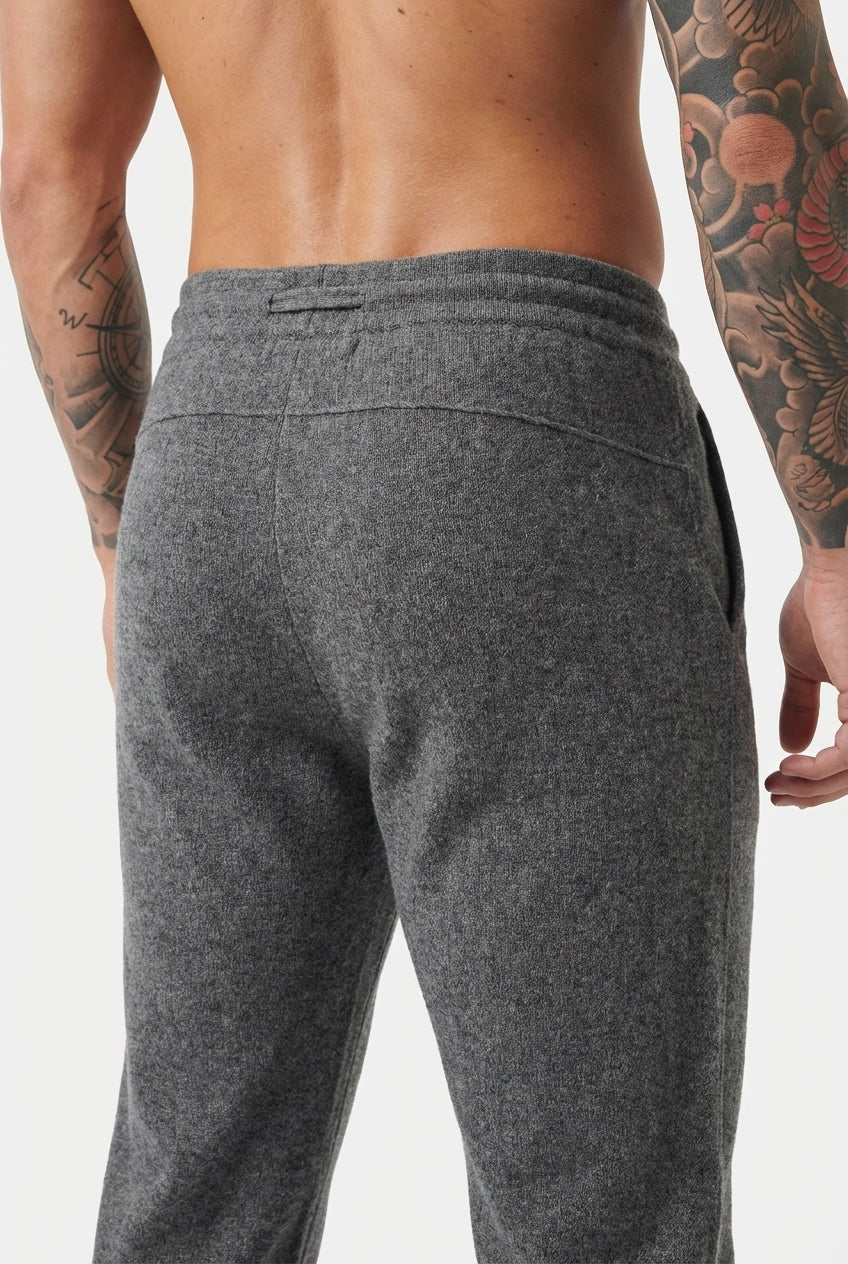 Cloud Merino Knit Pants - Dark Grey