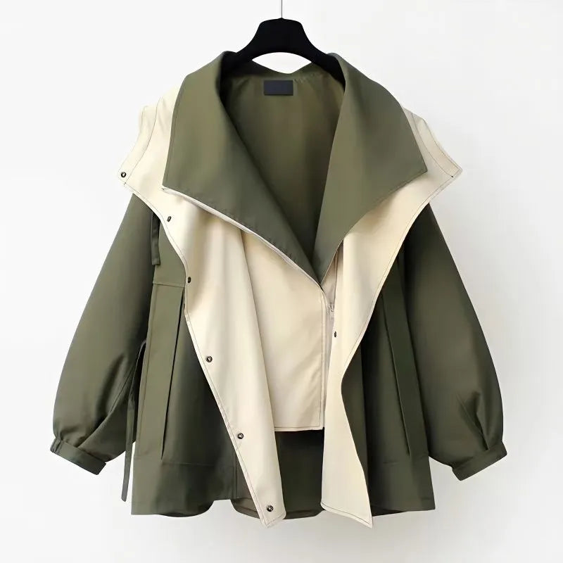 Luna Sierra Drift Jacket - Sleek, Weather-Ready Outerwear
