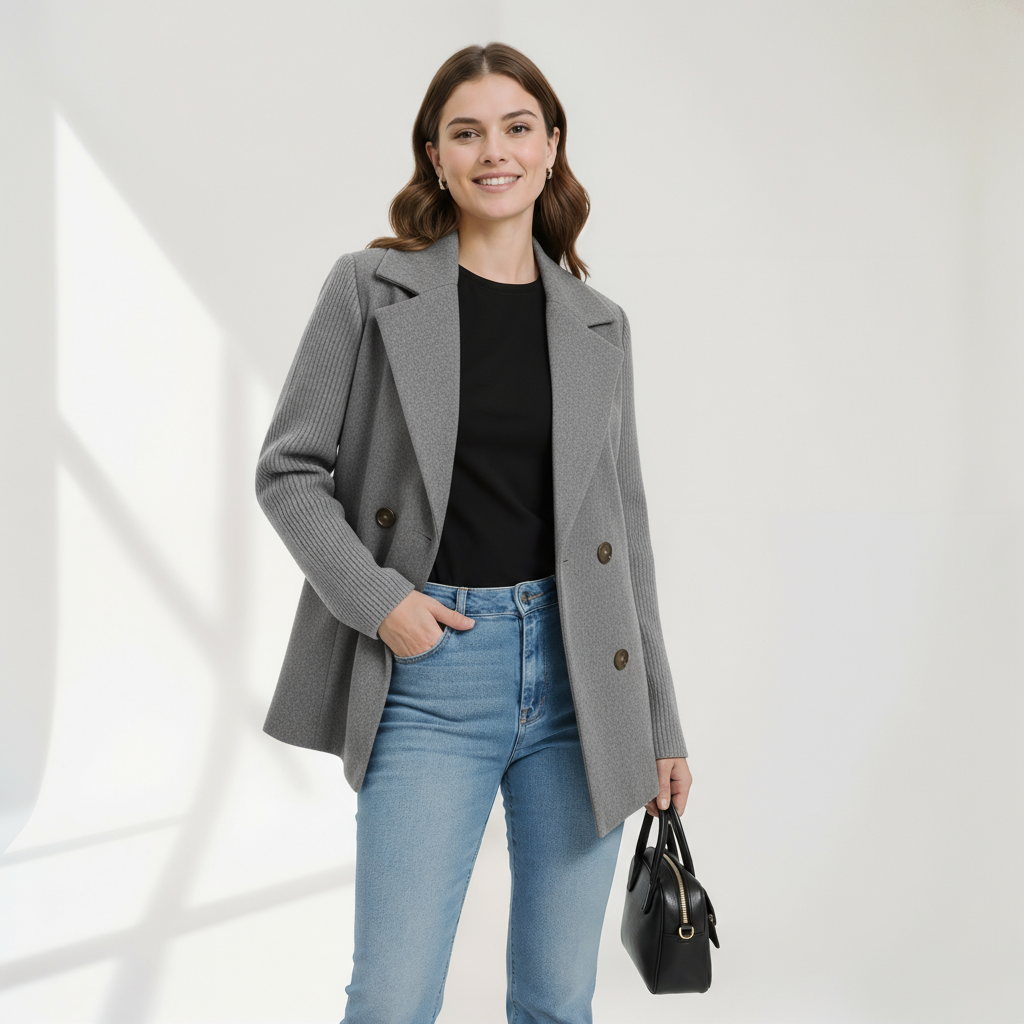 Sasha Casual Blazer Coat - Effortless Everyday Style