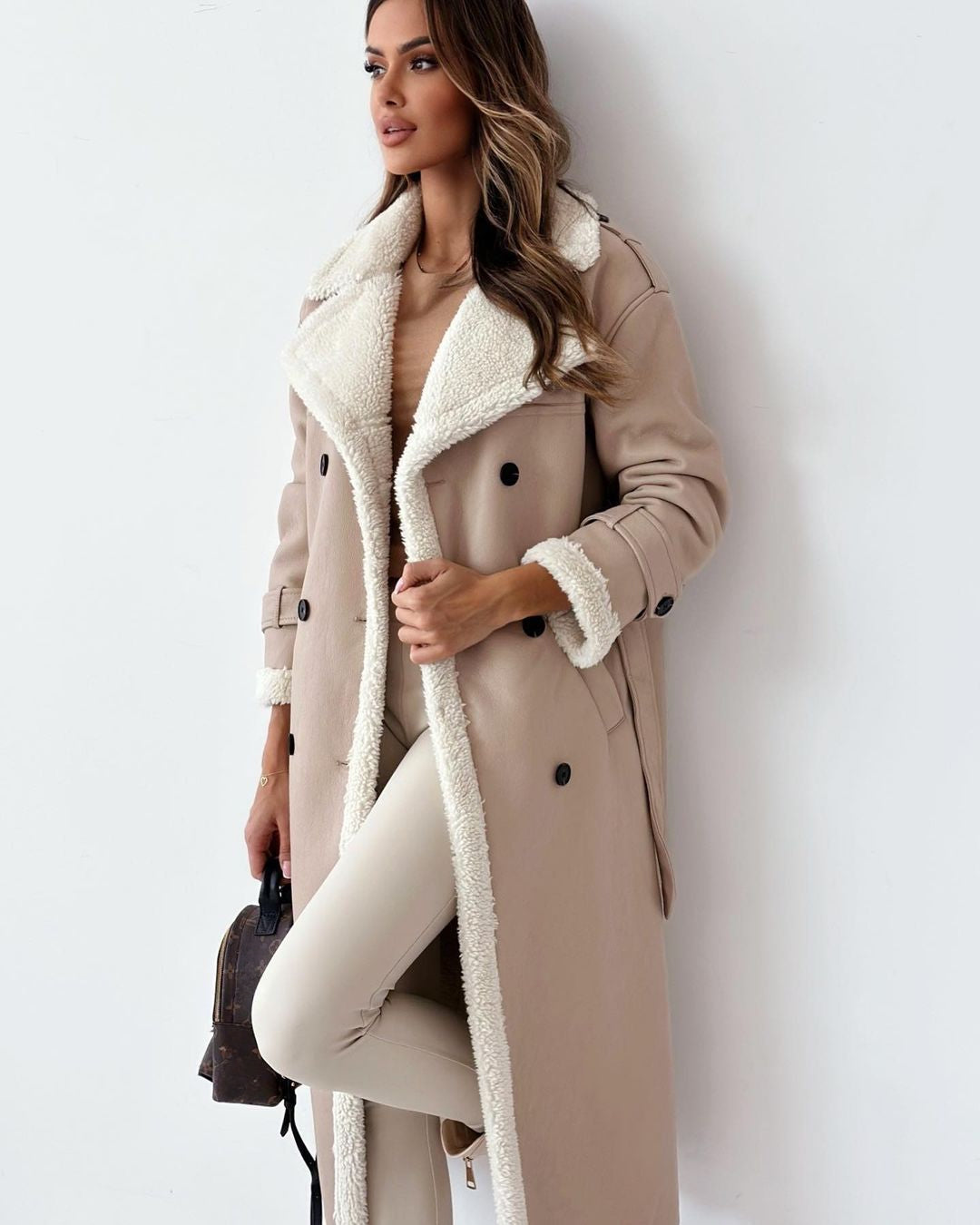 Monroe | Plush Luxury Teddy Coat