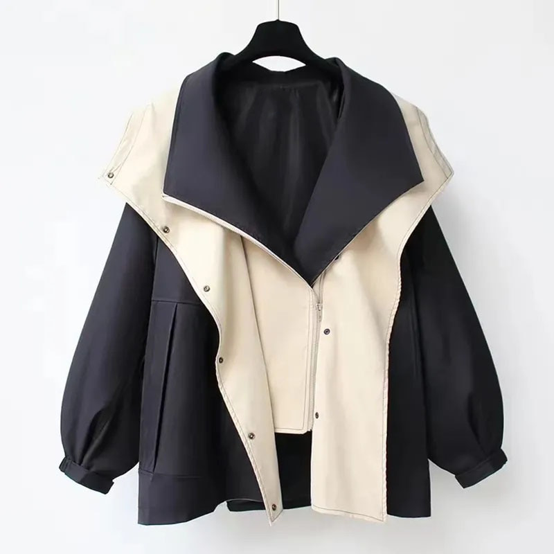 Luna Sierra Drift Jacket - Sleek, Weather-Ready Outerwear