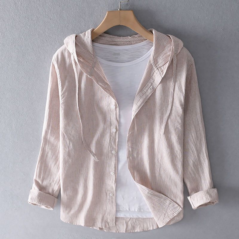 Nova Linen Hoodie - Lightweight, Breathable Everyday Comfort