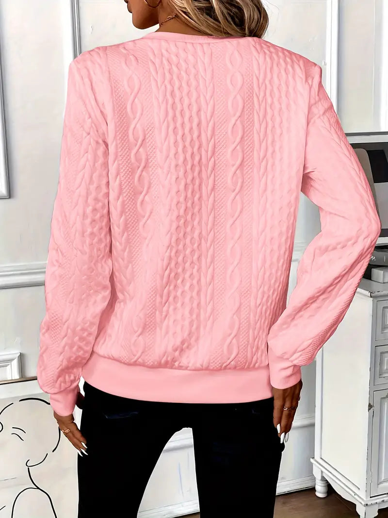 Amy | Cozy Zip-Up Sweater