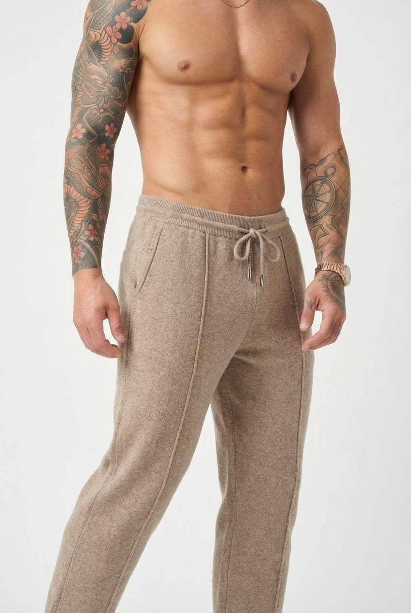 Cloud Merino Pants in Beige - Ultra-Soft, Breathable Comfort for Everyday Wear