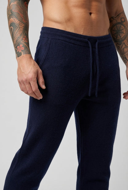 Cloud Merino Pants in Navy — Ultra-Soft Comfort