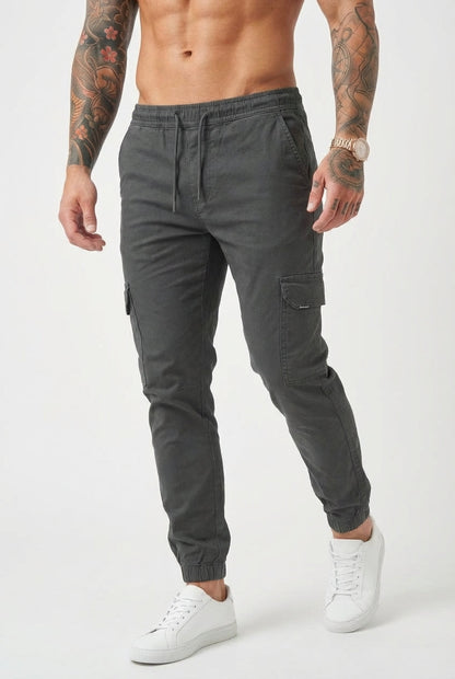 Olympus Cargo Jogger Pants – Grey