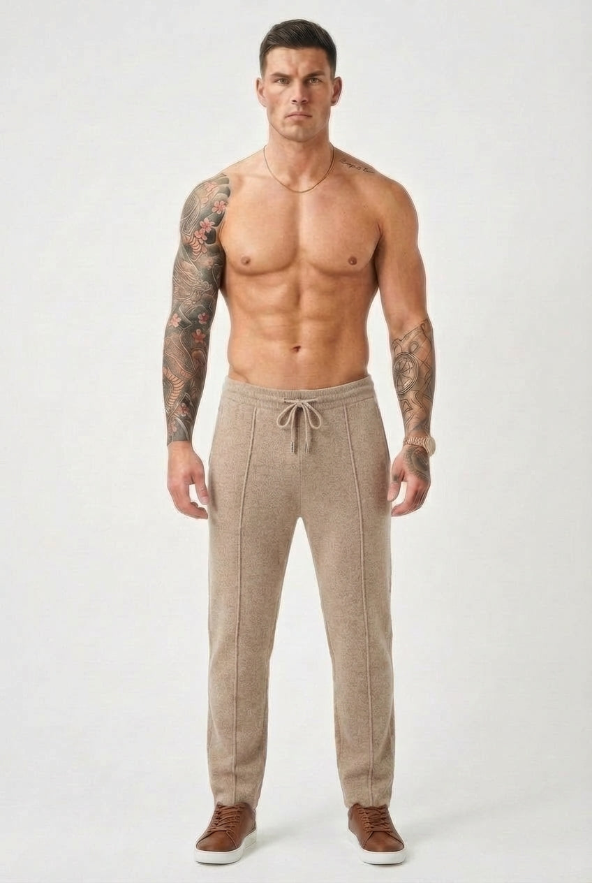 Cloud Merino Pants in Beige - Ultra-Soft, Breathable Comfort for Everyday Wear