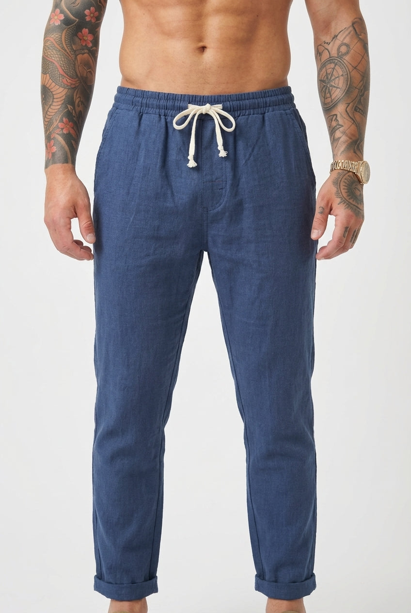 Massimo Linen Trousers – Lightweight, Breathable Comfort for Summer