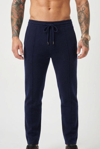 Cloud Merino Pants in Navy — Ultra-Soft Comfort