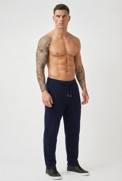 Cloud Merino Pants in Navy — Ultra-Soft Comfort