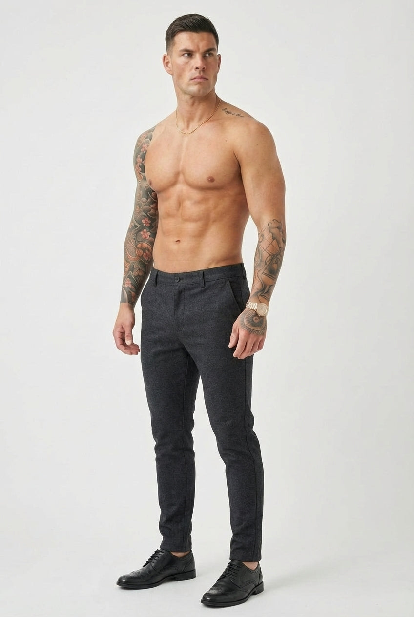Luca Slim-Fit Blue Pants