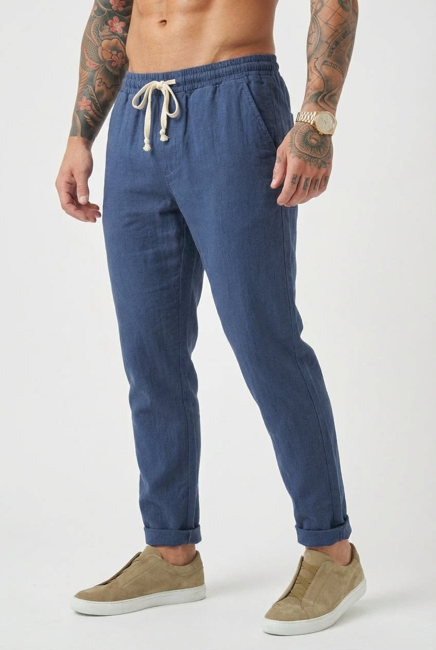 Massimo Linen Trousers – Lightweight, Breathable Comfort for Summer