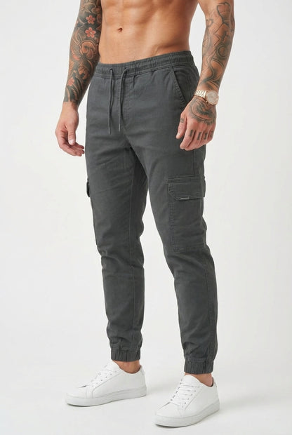 Olympus Cargo Jogger Pants – Grey