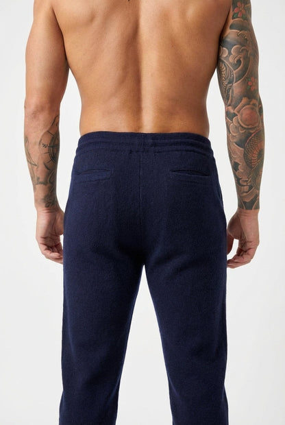 Cloud Merino Pants in Navy — Ultra-Soft Comfort