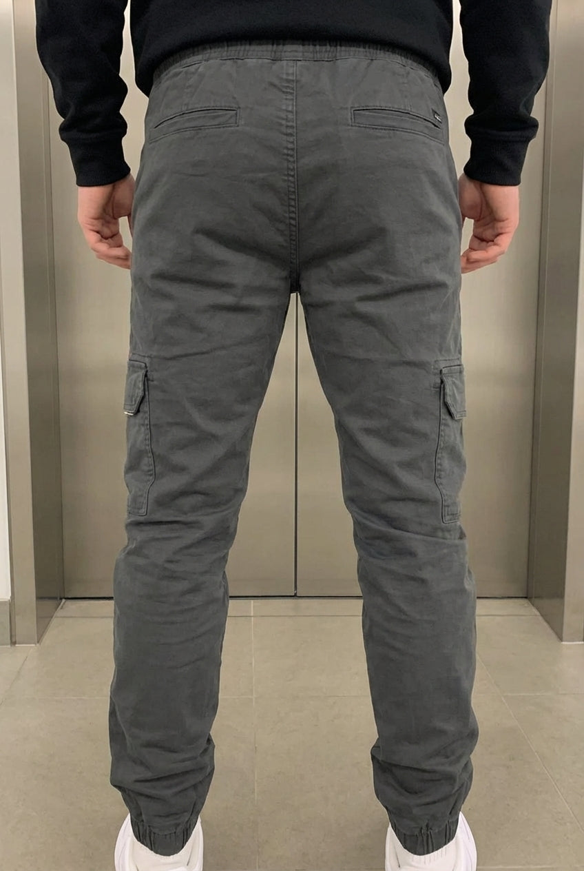Olympus Cargo Jogger Pants – Grey