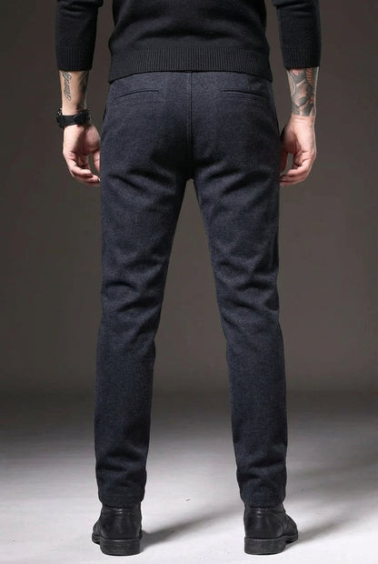 Luca Slim-Fit Blue Pants